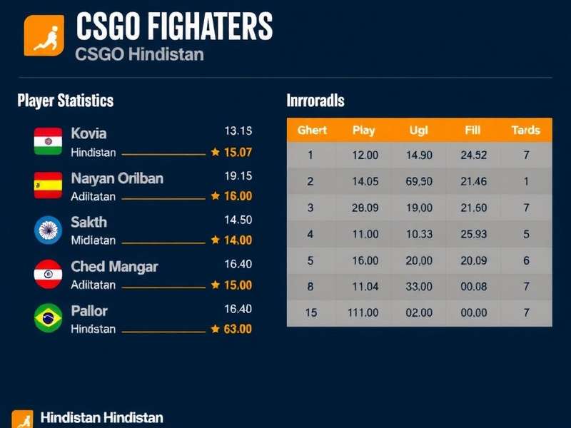 CSGO Hindustan Player Growth Chart CSGO Hindustan Player Statistics